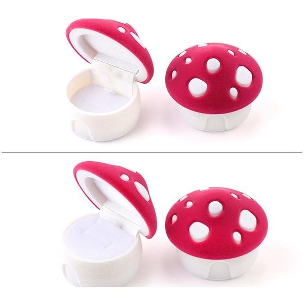 1 piece lovely mushroom gift box holder velvet wedding engagement ring box jewelry box for earrings necklaces display qylxpb, Black;white
1 piece lovely mushroom gift box holder velvet wedding engagement ring box jewelry box for earrings necklaces display qylxpb, Black;white