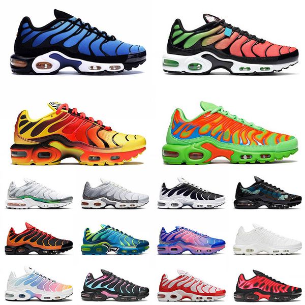 2021 tn plus size 12 hyper blue mean green mens women running shoes fade chrome yellow bright worldwide trainers sneakers 36-46, White;red 
2021 tn plus size 12 hyper blue mean green mens women running shoes fade chrome yellow bright worldwide trainers sneakers 36-46, White;red