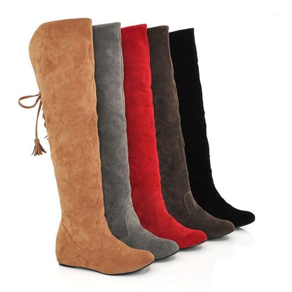 winter womens lace-up flats wedges shoes keep warm fold over the knee snow boots winter thigh shoes woman botas feminina #41, Black
winter womens lace-up flats wedges shoes keep warm fold over the knee snow boots winter thigh shoes woman botas feminina #41, Black