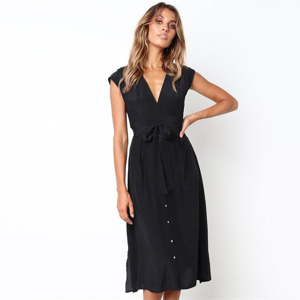 2021 new swanne summer casual fashion elegant beach cleavage in deep v without sleeves striped button at knee height dressed women 780s, Black;gray
2021 new swanne summer casual fashion elegant beach cleavage in deep v without sleeves striped button at knee height dressed women 780s, Black;gray