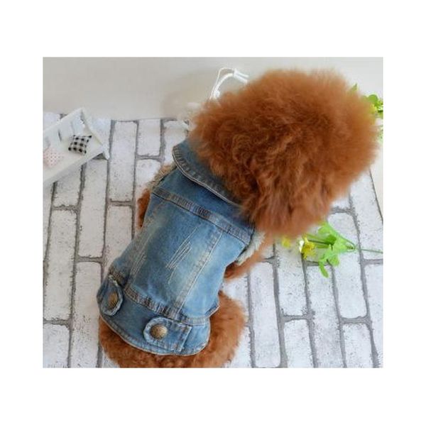 eco-friendly summer puppy dog vest denim jacket costume fashion jeans clothes for small large dogs jllzhu eatout
eco-friendly summer puppy dog vest denim jacket costume fashion jeans clothes for small large dogs jllzhu eatout