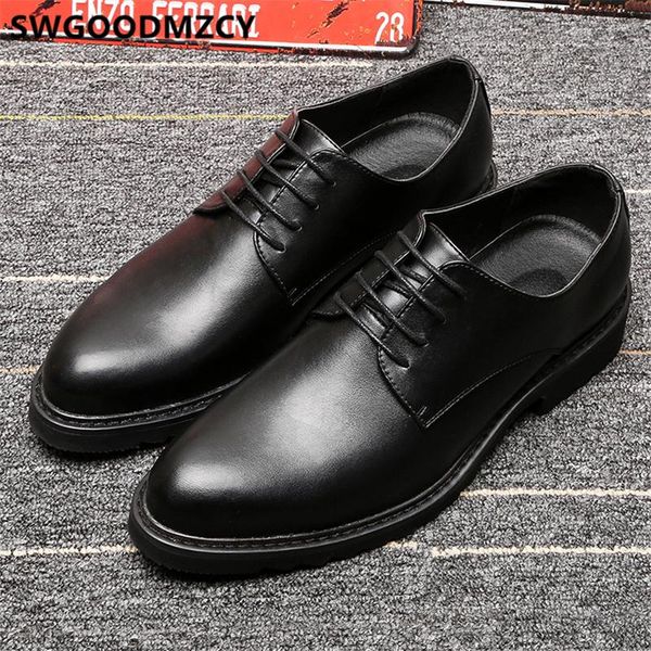 dress shoes leather men formal elevator for loafers brand slip business oxford zapatos hombre, Black
dress shoes leather men formal elevator for loafers brand slip business oxford zapatos hombre, Black