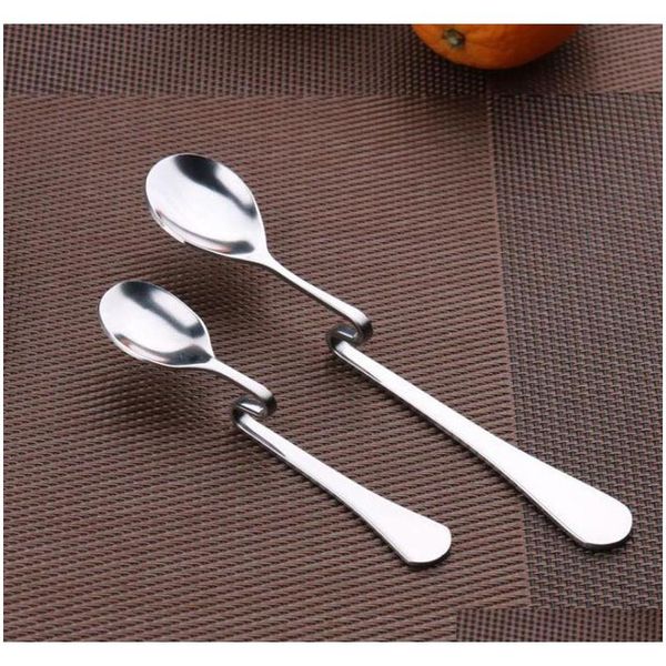 new style bent spoon creative straight hanging spoon stainless steel dessert coffee stirring spoons coffee & tea to qylbjy five2010
new style bent spoon creative straight hanging spoon stainless steel dessert coffee stirring spoons coffee & tea to qylbjy five2010