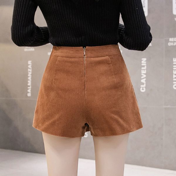 new winter 2021 shorts female skirts high-waist asymmetric button velvet short pants y419 pockets 95as, Black
new winter 2021 shorts female skirts high-waist asymmetric button velvet short pants y419 pockets 95as, Black