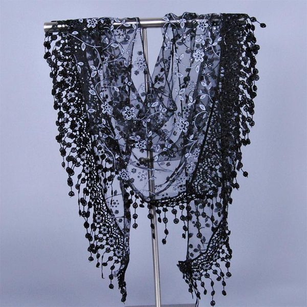 40-150cm women rose embroidery lace triangle pendant soft wraps scarf scarves, Blue;gray
40-150cm women rose embroidery lace triangle pendant soft wraps scarf scarves, Blue;gray