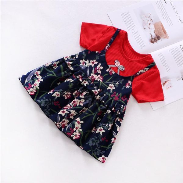 girl's dresses baby girls dress summer infant clothes toddler fashion print princess clothing for bron kids casual dresses1, Red;yellow
girl's dresses baby girls dress summer infant clothes toddler fashion print princess clothing for bron kids casual dresses1, Red;yellow