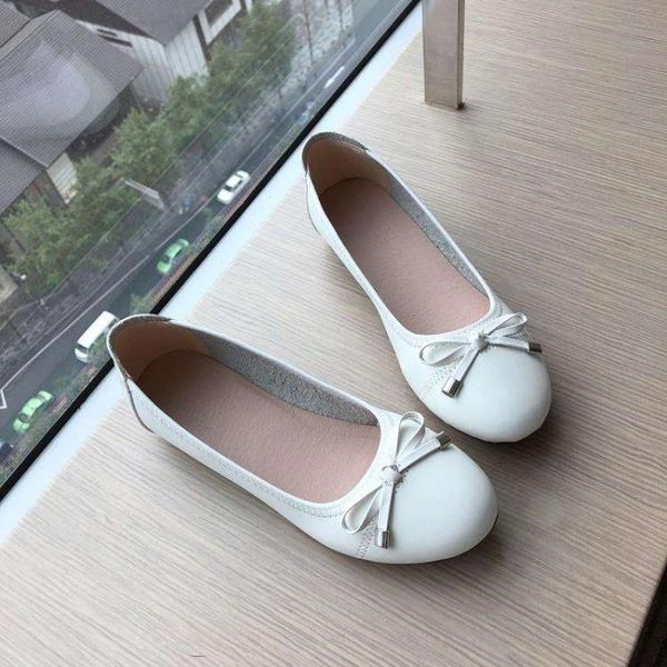 pqecfs big size 33~41 spring & autumn fashion women geuine leather bowtie pointed toe flats 3 colors, Black
pqecfs big size 33~41 spring & autumn fashion women geuine leather bowtie pointed toe flats 3 colors, Black