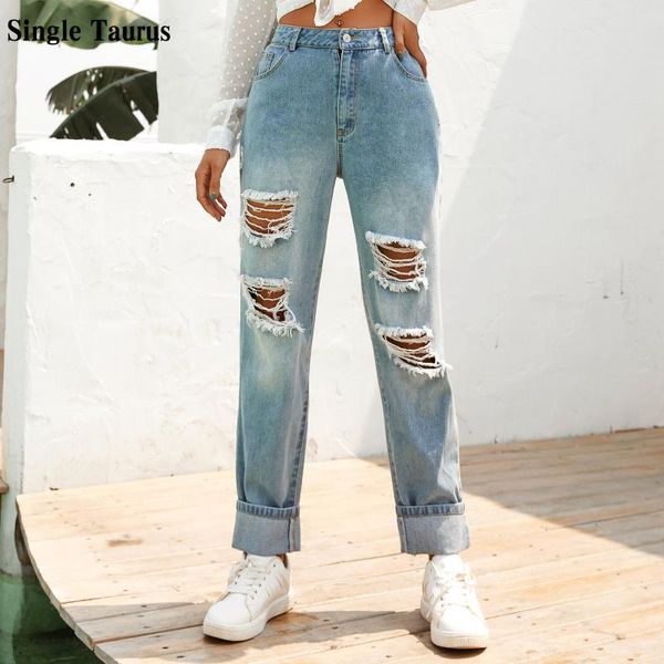 women's jeans 2021 womans straight streetwear loose boyfriend denim pants for women high waist ins hole ripped vintage distressed, Blue
women's jeans 2021 womans straight streetwear loose boyfriend denim pants for women high waist ins hole ripped vintage distressed, Blue
