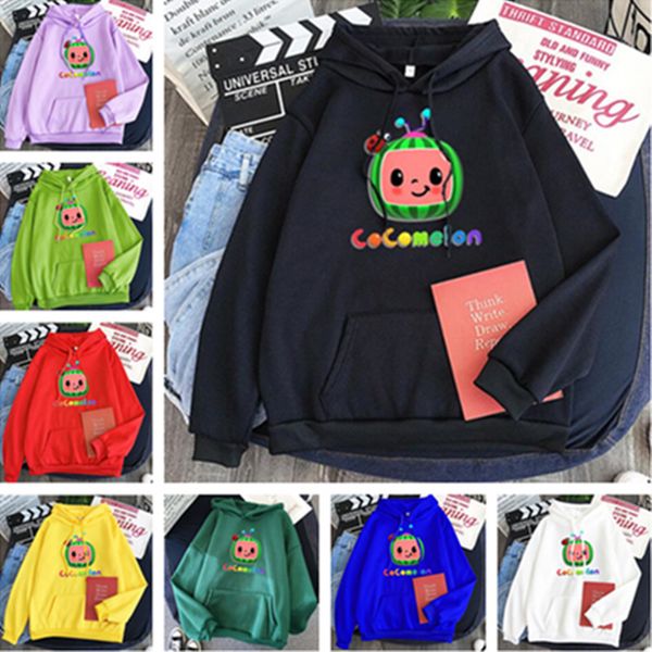 12 colors cocomelon hoodie plush fleece sweater hooded pullovers for children teenages sport coat cartoon jacket ly10292, Black
12 colors cocomelon hoodie plush fleece sweater hooded pullovers for children teenages sport coat cartoon jacket ly10292, Black