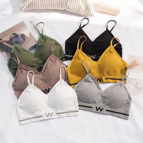 camisoles & tanks tank girl wild no steel ring seamless bra tube women strap sports underwear camisole1, Black;white
camisoles & tanks tank girl wild no steel ring seamless bra tube women strap sports underwear camisole1, Black;white