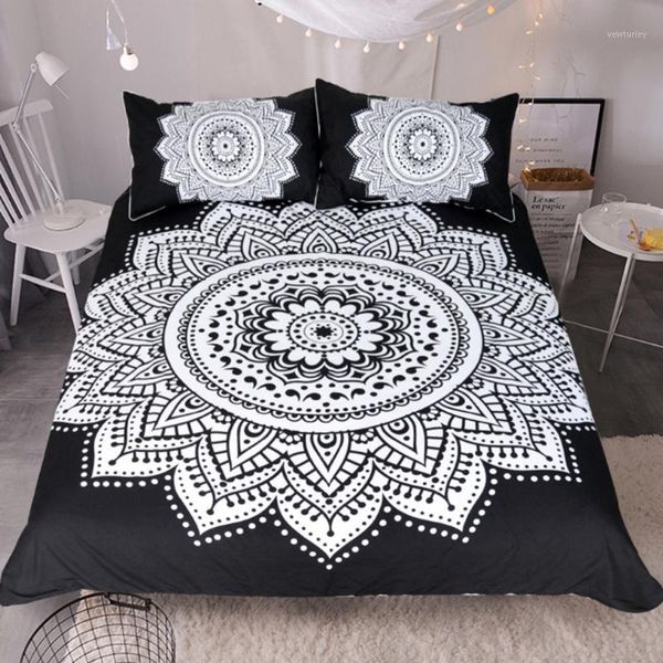 bedding sets fashion trend bohemia style white geometric flower pattern set black polyester fiber material duvet cover pillowcase1
bedding sets fashion trend bohemia style white geometric flower pattern set black polyester fiber material duvet cover pillowcase1