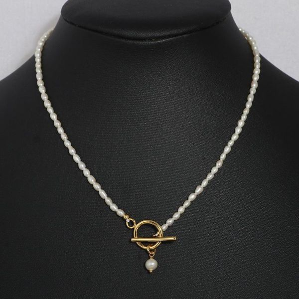 chokers european and american jewelry natural rice pearl socket simple fashion necklace girl, Golden;silver
chokers european and american jewelry natural rice pearl socket simple fashion necklace girl, Golden;silver