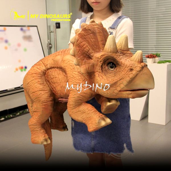 the baby tricera simulation dinosaur hand puppet toy animatronic dinosaur baby small robot dinosaurs support customization, Silver
the baby tricera simulation dinosaur hand puppet toy animatronic dinosaur baby small robot dinosaurs support customization, Silver