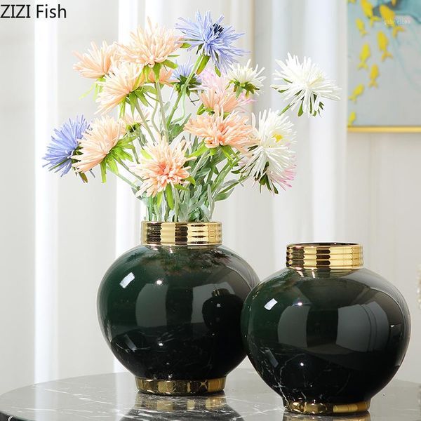 luxury dark green phnom penh flower vase living room wine cabinet deskdecoration crafts creative ceramic round flower vase1
luxury dark green phnom penh flower vase living room wine cabinet deskdecoration crafts creative ceramic round flower vase1