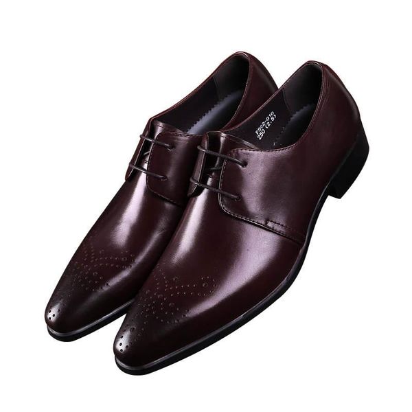 fashion black / brown tan brogues business shoes mens dress shoes genuine leather oxfords office male wedding groom
fashion black / brown tan brogues business shoes mens dress shoes genuine leather oxfords office male wedding groom