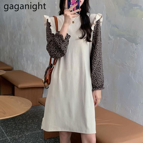 gaganight patchwork vintage knit women dress floral long sleeve chic korean girls spring autumn dresses fashion vestido stretchy1, Black;gray
gaganight patchwork vintage knit women dress floral long sleeve chic korean girls spring autumn dresses fashion vestido stretchy1, Black;gray
