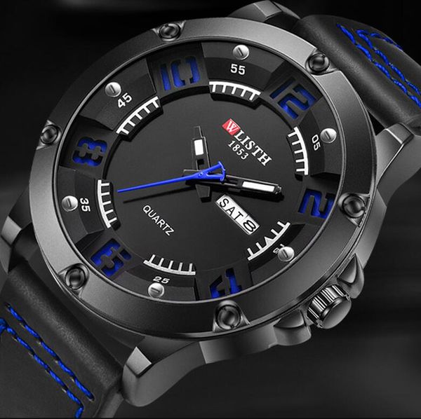 wlisth new waterproof week display men's watch sport men's watch waterproof quartz watch, Slivery;brown
wlisth new waterproof week display men's watch sport men's watch waterproof quartz watch, Slivery;brown