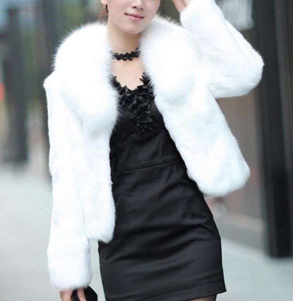 2020 fashion faux fur coats women's luxurious long-sleeved jacket short paragraph imitation fur coat soft collar outwear, Black
2020 fashion faux fur coats women's luxurious long-sleeved jacket short paragraph imitation fur coat soft collar outwear, Black