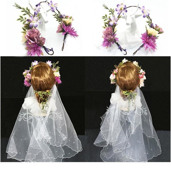 wedding flower crown with viel floral headband garlands hair accessories bride bohemian flower wreath women beach qylurp
wedding flower crown with viel floral headband garlands hair accessories bride bohemian flower wreath women beach qylurp