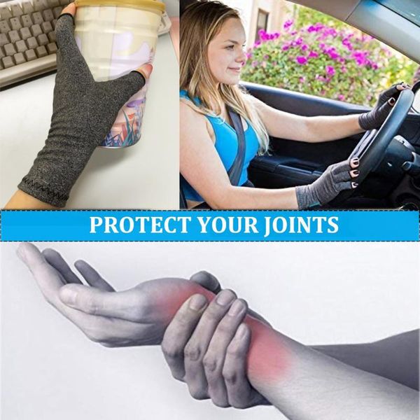 elbow & knee pads 1 pair compression arthritis gloves wrist support cotton joint pain relief hand brace women men fingers therapy, Black;gray
elbow & knee pads 1 pair compression arthritis gloves wrist support cotton joint pain relief hand brace women men fingers therapy, Black;gray