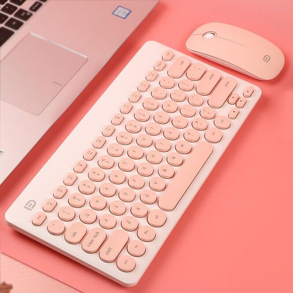 fuld wireless keyboard and mouse set office business lapdeskpc girl's cute mouse and keyboard thin mute
fuld wireless keyboard and mouse set office business lapdeskpc girl's cute mouse and keyboard thin mute