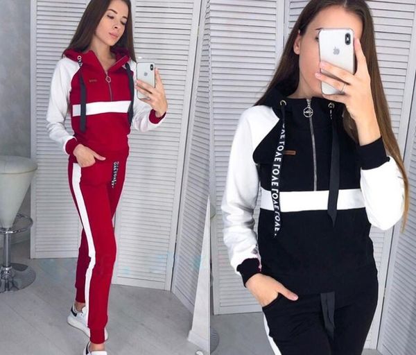 fall / winter 2020 2-piece women's designer hooded sports casual suit sportswear sportswear street trendsetter, Gray
fall / winter 2020 2-piece women's designer hooded sports casual suit sportswear sportswear street trendsetter, Gray