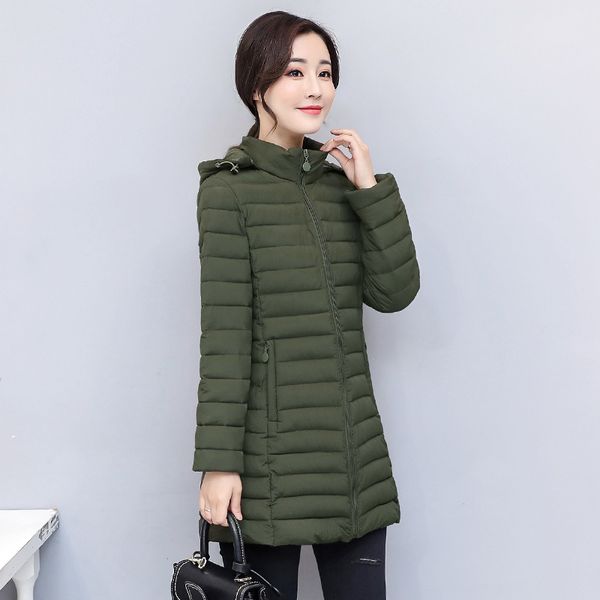 2021 newwomen winter jacket autmn outwear hooded padded long female coat plus size 4xl womens abrigos mujer qgjx, Black
2021 newwomen winter jacket autmn outwear hooded padded long female coat plus size 4xl womens abrigos mujer qgjx, Black