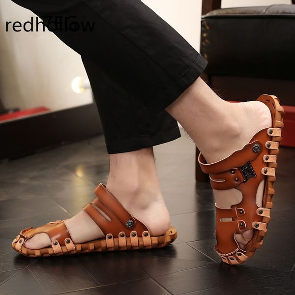 fahsion summer soft male sandals slip on shoes for men breathable beach sandals casual quality walking sandal t200420, Black
fahsion summer soft male sandals slip on shoes for men breathable beach sandals casual quality walking sandal t200420, Black