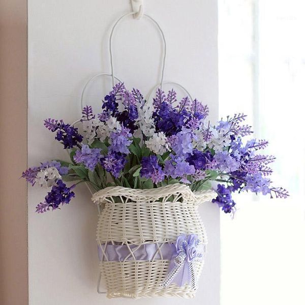 artificial flower hanging basket of flowers lavender decoration of living room bedroom1
artificial flower hanging basket of flowers lavender decoration of living room bedroom1