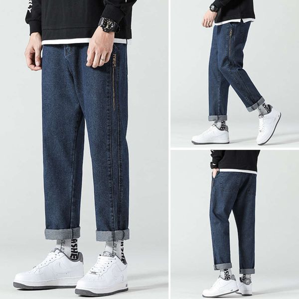 baggy jeans straight long men's pants korean fashion slim wide leg autumn winter, Blue
baggy jeans straight long men's pants korean fashion slim wide leg autumn winter, Blue