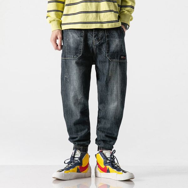 2021 new fashion streetwear male brem pants down pocket men denim cargo designer hip jogger jeans size 28-42 iknx, Blue
2021 new fashion streetwear male brem pants down pocket men denim cargo designer hip jogger jeans size 28-42 iknx, Blue