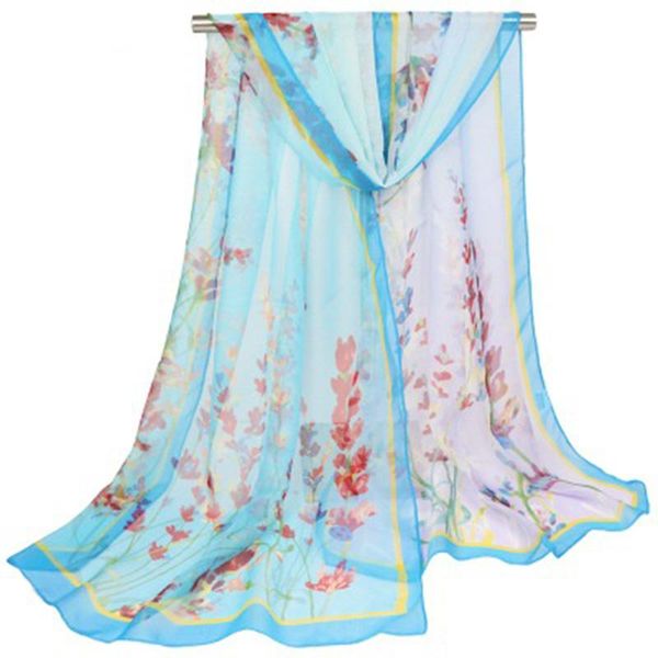 scarves summer thin beach sunscreen chiffon scarf fashion women flower silk shawl lady long wraps foulard print hijab stoles n64, Blue;gray
scarves summer thin beach sunscreen chiffon scarf fashion women flower silk shawl lady long wraps foulard print hijab stoles n64, Blue;gray
