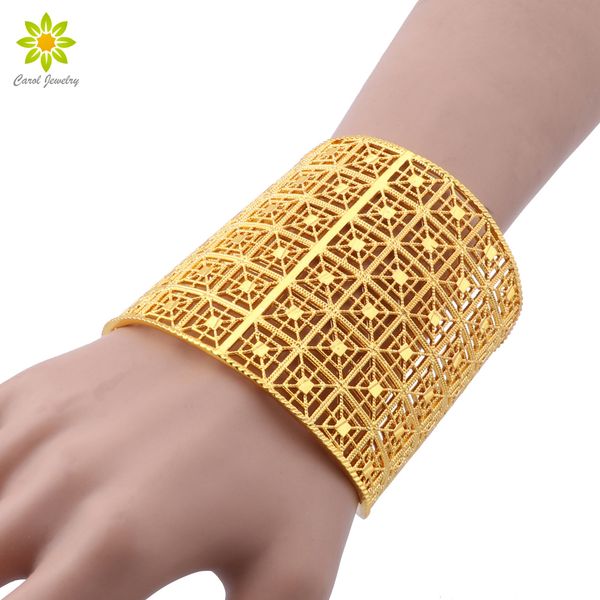 new arrival luxury dubai wide bangle for women men gold color african bracelets&bangles india jewelry bridal wedding gifts, Slivery;golden
new arrival luxury dubai wide bangle for women men gold color african bracelets&bangles india jewelry bridal wedding gifts, Slivery;golden