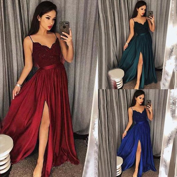 women summer dress fashion v neck suspended lace solid long dress robe soiree femmerobe ceremonie femme feminino 25, Black;gray
women summer dress fashion v neck suspended lace solid long dress robe soiree femmerobe ceremonie femme feminino 25, Black;gray