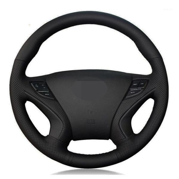 car steering wheel cover diy hand-stitched black artificial leather for sonata 8 2011 2012 2013 20141
car steering wheel cover diy hand-stitched black artificial leather for sonata 8 2011 2012 2013 20141