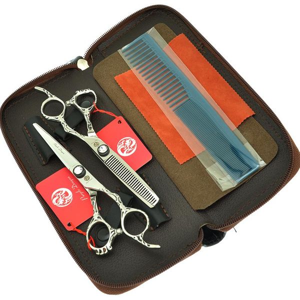 6.0" japan 440c barber cutting scissors purple dragon hair shears with maya handle for salon hairdressers a0073b
6.0" japan 440c barber cutting scissors purple dragon hair shears with maya handle for salon hairdressers a0073b