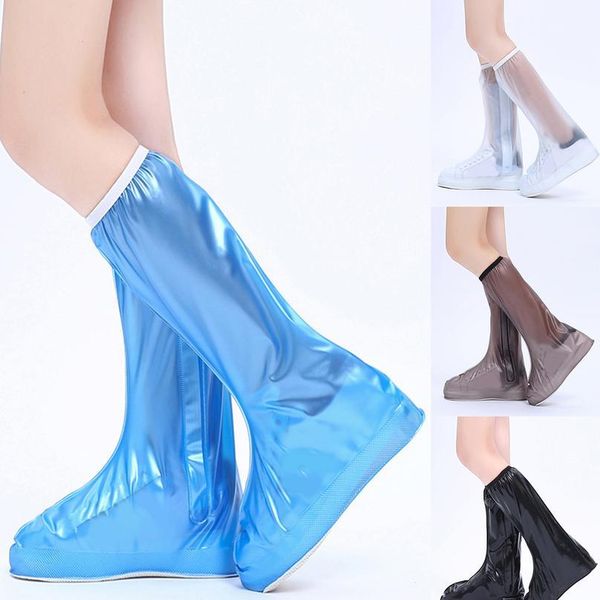 high rain boots pvc non-slip wear-resistant shoe protector rubber boots overshoes available for all seasons fou sqcdhj
high rain boots pvc non-slip wear-resistant shoe protector rubber boots overshoes available for all seasons fou sqcdhj