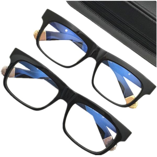 luxury retro-vintage punk plank glasses frame 56-18silver metal decoration925 imported acetates rectangular big fullrim fullset packing case, Black
luxury retro-vintage punk plank glasses frame 56-18silver metal decoration925 imported acetates rectangular big fullrim fullset packing case, Black