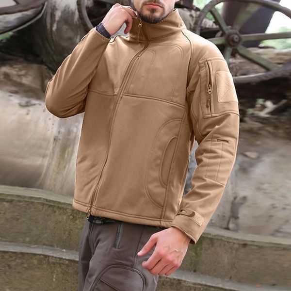 2019 new autumn mens softshell hiking jackets male outdoor camping trekking climbing coat for waterproof#g81, Tan;black
2019 new autumn mens softshell hiking jackets male outdoor camping trekking climbing coat for waterproof#g81, Tan;black