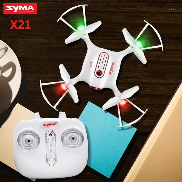 

syma x21 drone rc quadcopter 2.4g 4ch 6-aixs gyro mini dron aircraft without camera remote control helicopter children toys1