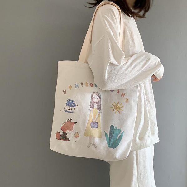 printing shopping bag cotton cloth lady handbag eco reusable large tote shopper bags women's casual canvas shoulder bag
printing shopping bag cotton cloth lady handbag eco reusable large tote shopper bags women's casual canvas shoulder bag