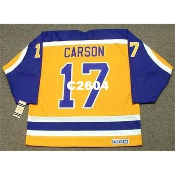 men #17 jimmy carson los angeles kings 1987 ccm vintage retro hockey jersey or custom any name or number retro jersey, Black
men #17 jimmy carson los angeles kings 1987 ccm vintage retro hockey jersey or custom any name or number retro jersey, Black