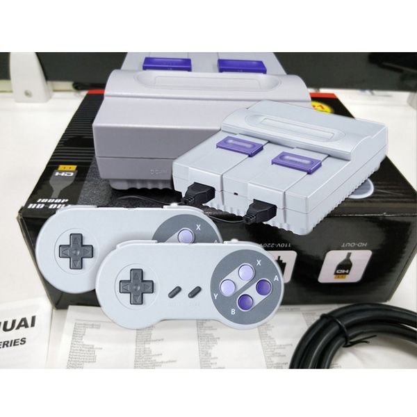 super mini sn-02 for snes nes retro classic video game console tv video game player built-in 821 games with dual gamepads
super mini sn-02 for snes nes retro classic video game console tv video game player built-in 821 games with dual gamepads