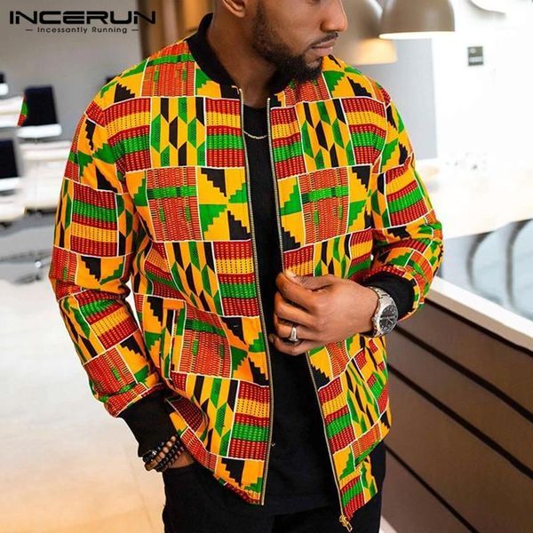 incerun autumn men jackets 2020 3d printed long sleeve streetwear casual zippers coats chic ethnic style outerwear men's jackets1, Black;brown
incerun autumn men jackets 2020 3d printed long sleeve streetwear casual zippers coats chic ethnic style outerwear men's jackets1, Black;brown