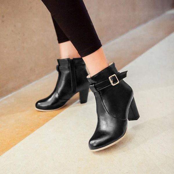 oversized 10 11 12 boots women shoes ankle boots for women ladies shoes woman winter buckle side zipper round head, Black
oversized 10 11 12 boots women shoes ankle boots for women ladies shoes woman winter buckle side zipper round head, Black
