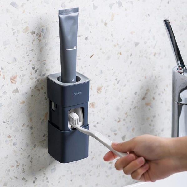 automatic toothpaste dispenser wall mounted stand home dust-proof toothpaste lazy dispenser bathroom accessories set1
automatic toothpaste dispenser wall mounted stand home dust-proof toothpaste lazy dispenser bathroom accessories set1