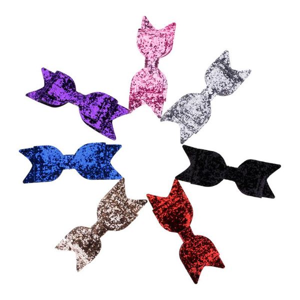 shiny sequin bowknot hair clip hairpin fashion adult/kids headwear excellent elasticity, Slivery;white
shiny sequin bowknot hair clip hairpin fashion adult/kids headwear excellent elasticity, Slivery;white