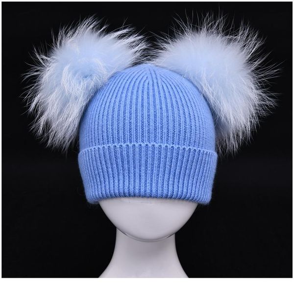 children's winter toddler baby kids cashmere knitted hat beanie with 2 double real fur pom poms ears hat for boys a jllhgl, White
children's winter toddler baby kids cashmere knitted hat beanie with 2 double real fur pom poms ears hat for boys a jllhgl, White