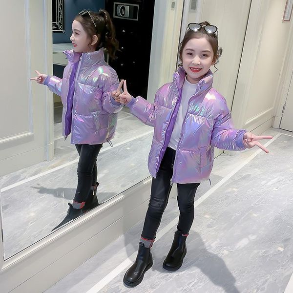 girls' cotton-padded jacket 2020 new winter children's thickened shiny long-sleeved western style mid-length coat, Blue;gray
girls' cotton-padded jacket 2020 new winter children's thickened shiny long-sleeved western style mid-length coat, Blue;gray