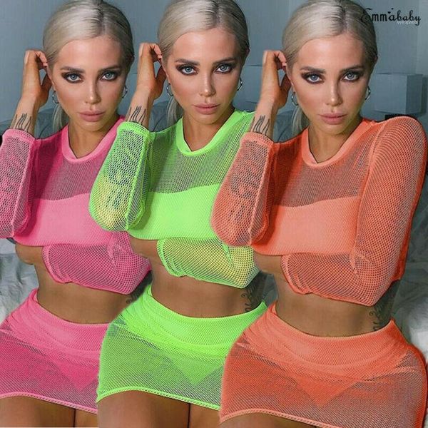 new style women set bodycon skirt set casual clubwear high waist party solid long sleeve see through short fashion 20191, White
new style women set bodycon skirt set casual clubwear high waist party solid long sleeve see through short fashion 20191, White